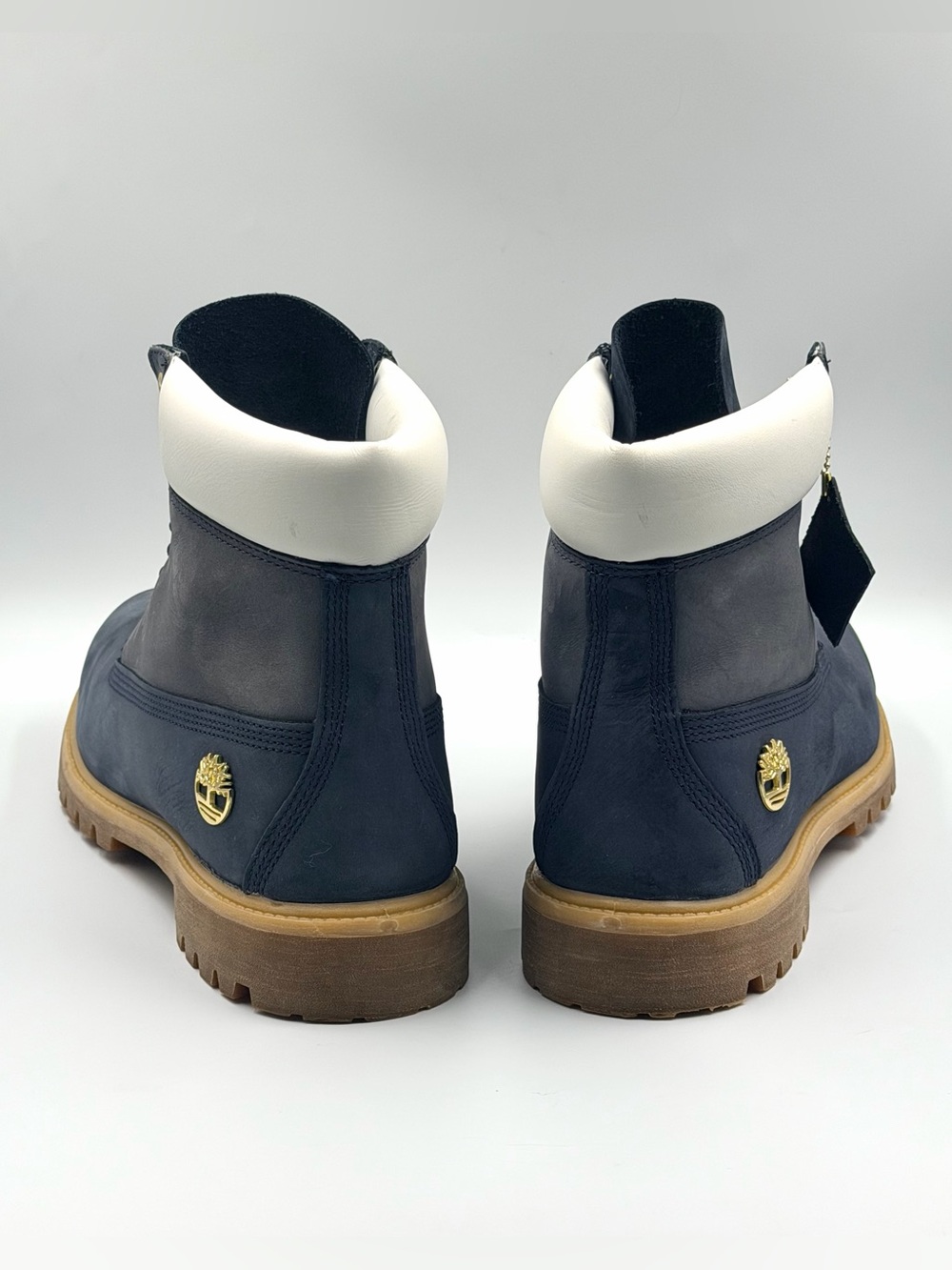 Timberland Premium Navy Suede Leather Upper Boots A18OE 5040 - Picture 3 of 9